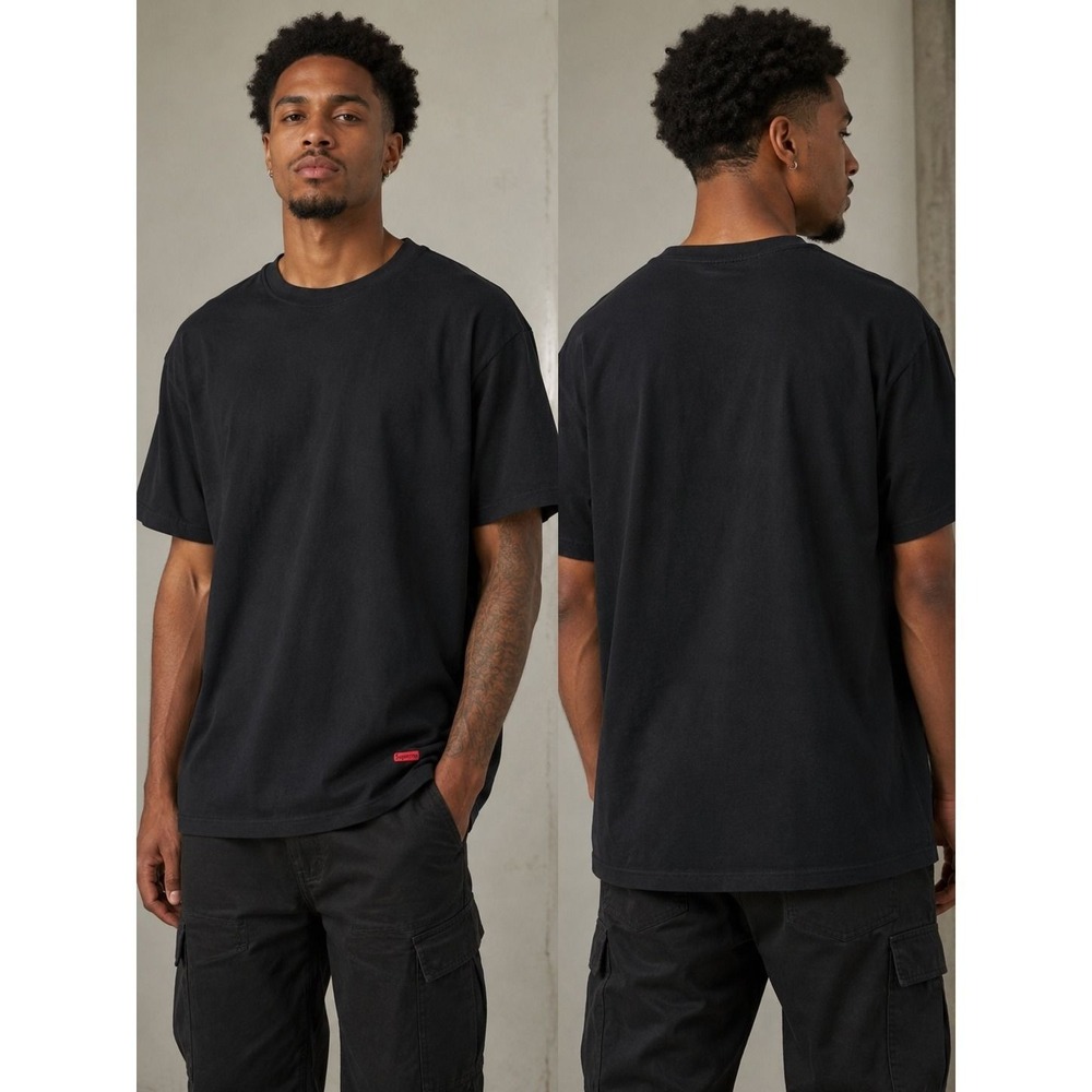 Supreme Hanes ComfortSoft Tagless T-Shirt Black Small Box Logo Mens Large